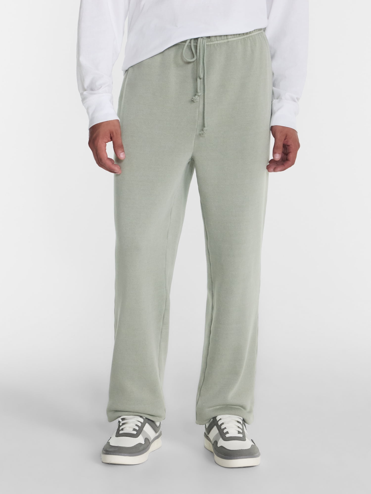 No Boundaries Fleece Jogger Sweatpants, 30'' Inseam Closed Hem, Men's Sizes XS-4XLT