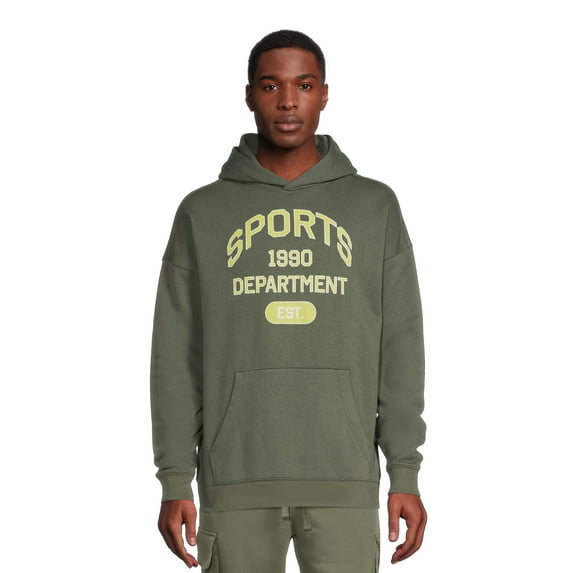 No Boundaries Men's & Big Men's Graphic Hoodie Sweatshirt, Sizes XS-5XL