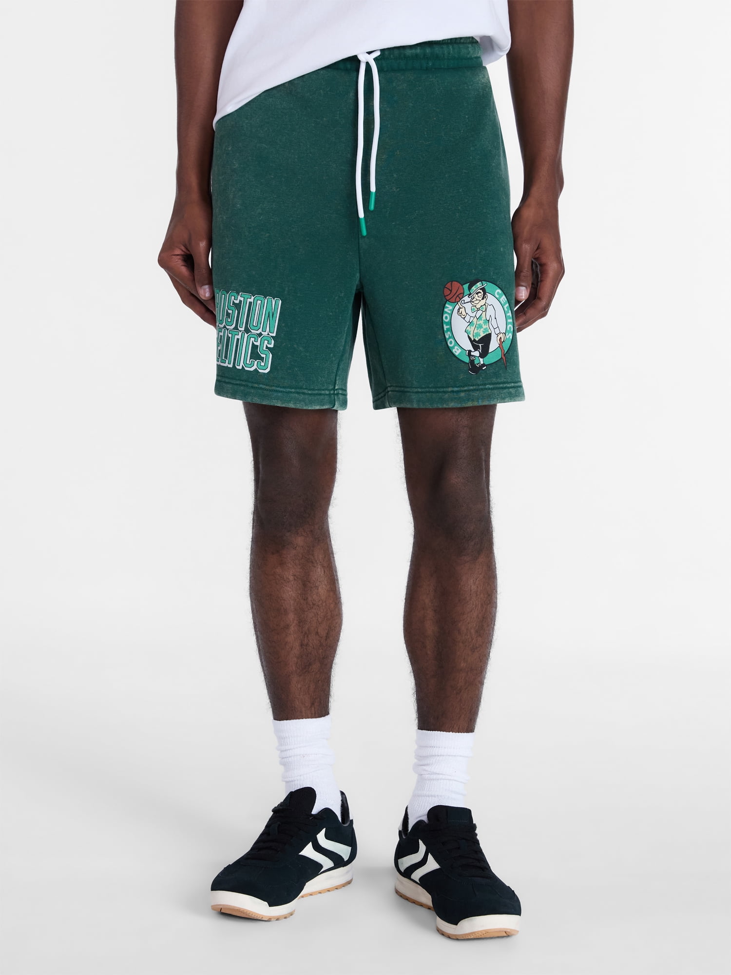NBA, Men's & Big Men's Graphic Fleece Shorts, Boston Celtics, Sizes XS-3XL