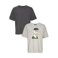 thumbnail image 1 of No Boundaries Men's & Big Men's Graphic & Solid Tee Shirts, 2-Pack, Sizes XS-5XL, 1 of 5