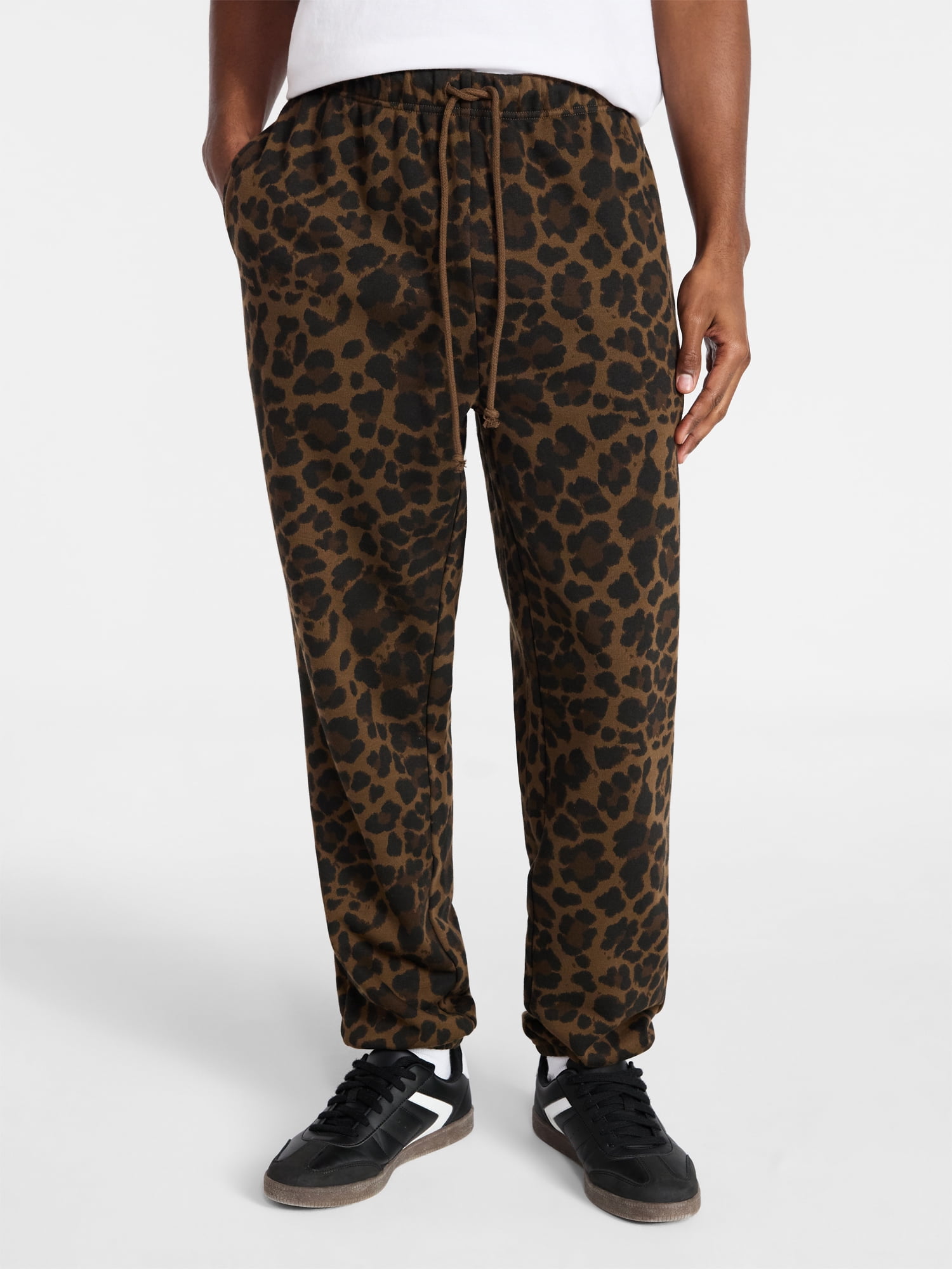 No Boundaries Soft Fleece Jogger Sweatpants, 30'' Inseam, Men's XS-4XLT