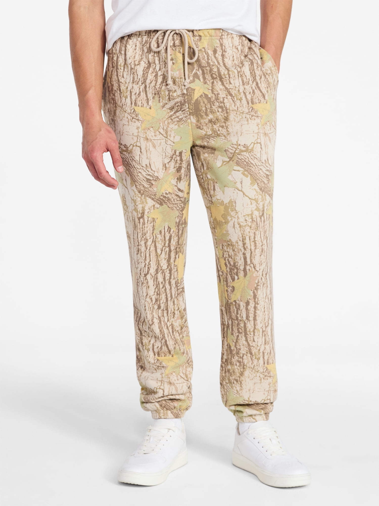 No Boundaries Soft Fleece Jogger Sweatpants, 30'' Inseam, Men's XS-4XLT