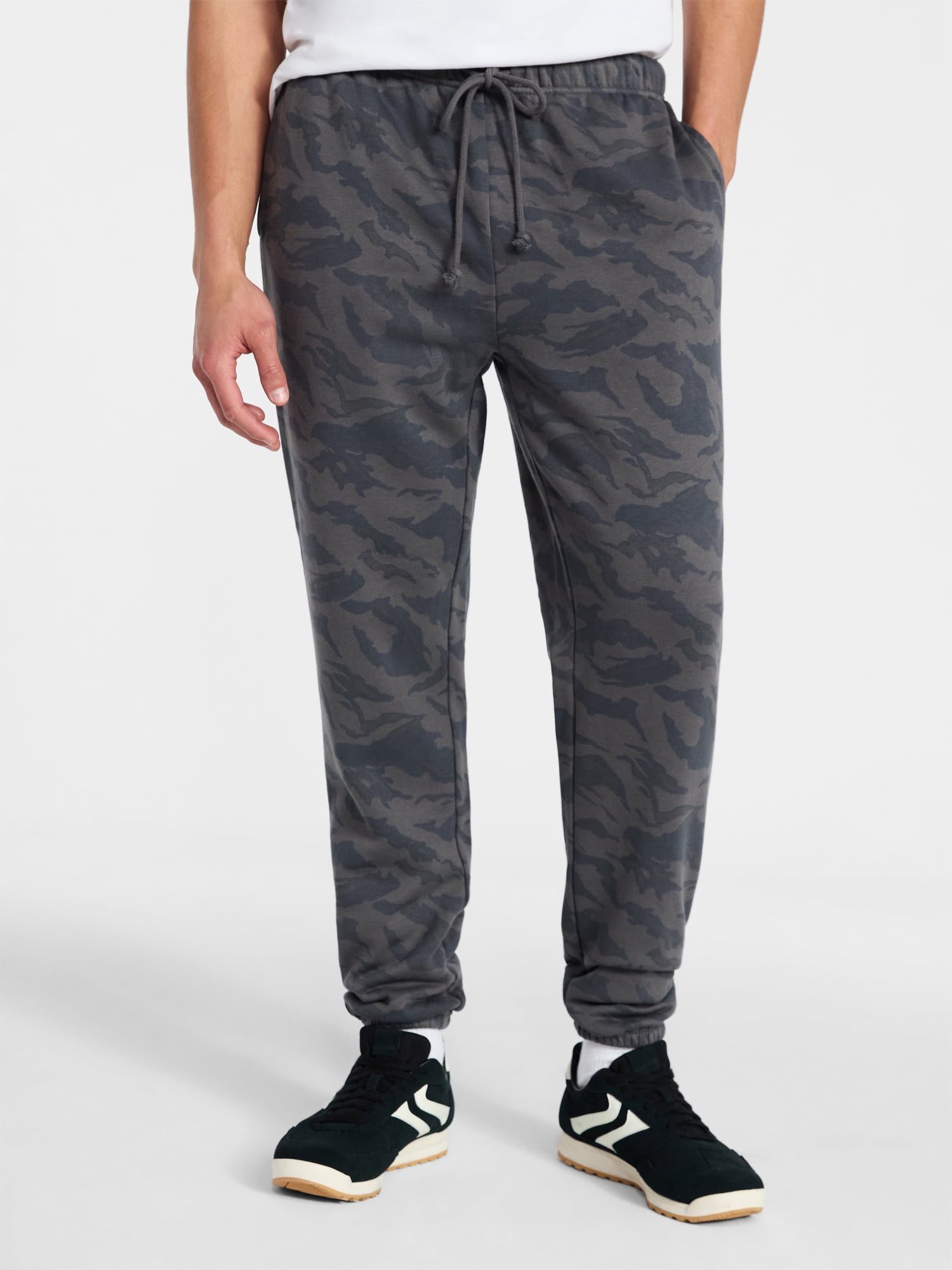 No Boundaries Soft Fleece Jogger Sweatpants, 30'' Inseam, Men's XS-4XLT
