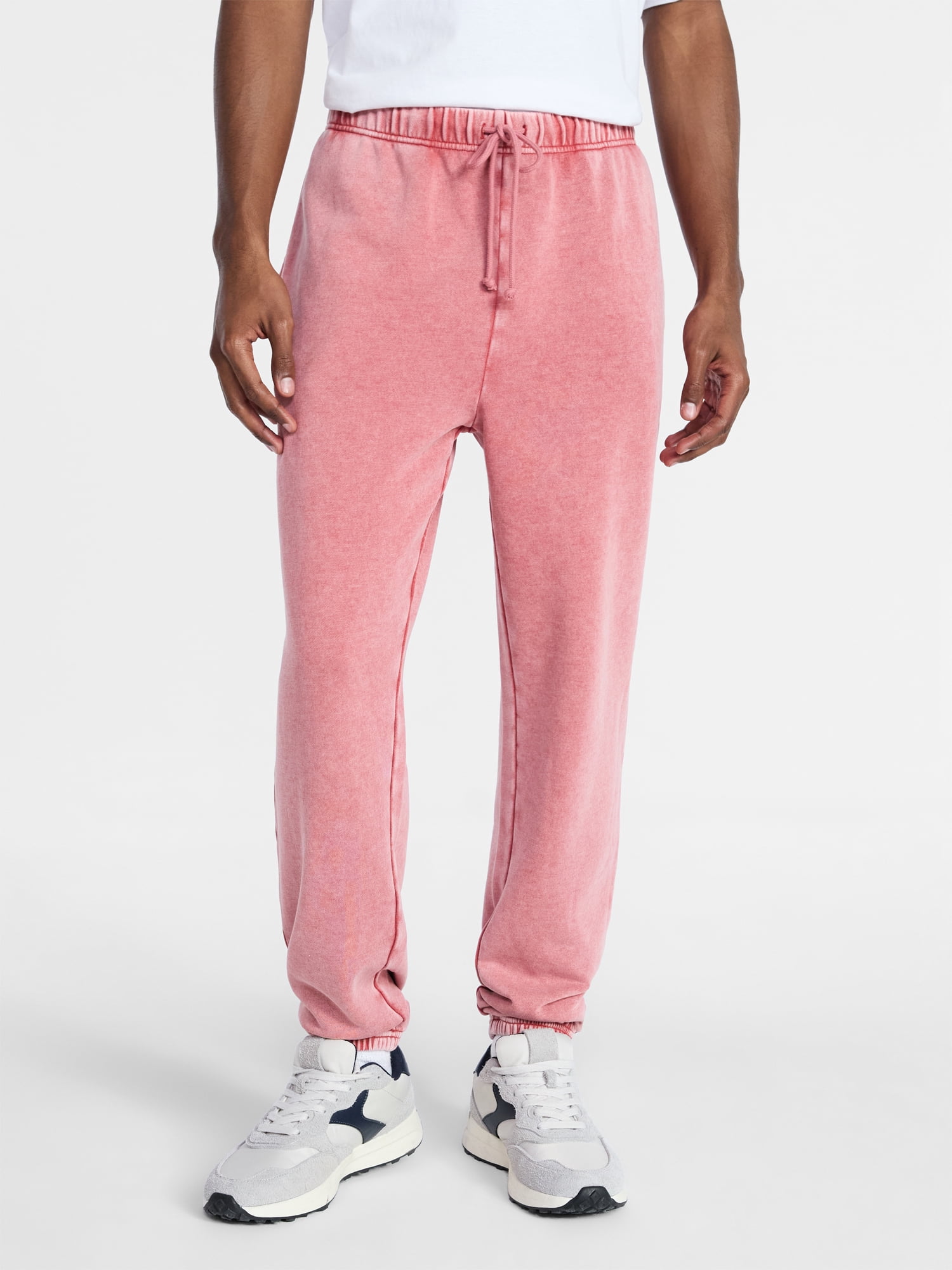 No Boundaries Soft Fleece Jogger Sweatpants, 30'' Inseam, Men's XS-4XLT