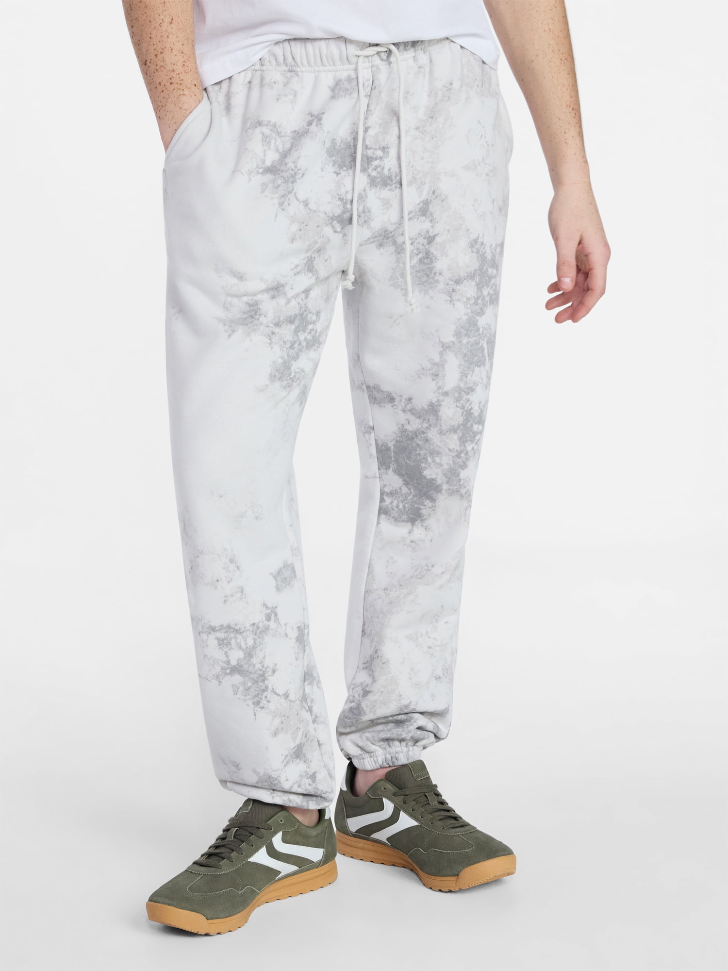 No Boundaries Soft Fleece Jogger Sweatpants, 30'' Inseam, Men's XS-4XLT