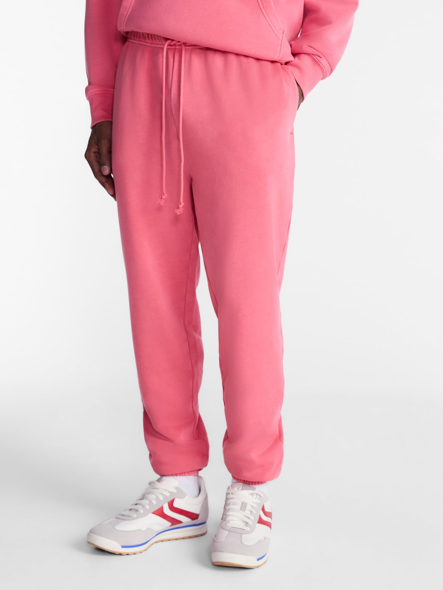 No Boundaries Soft Fleece Jogger Sweatpants, 30'' Inseam, Men's XS-4XLT