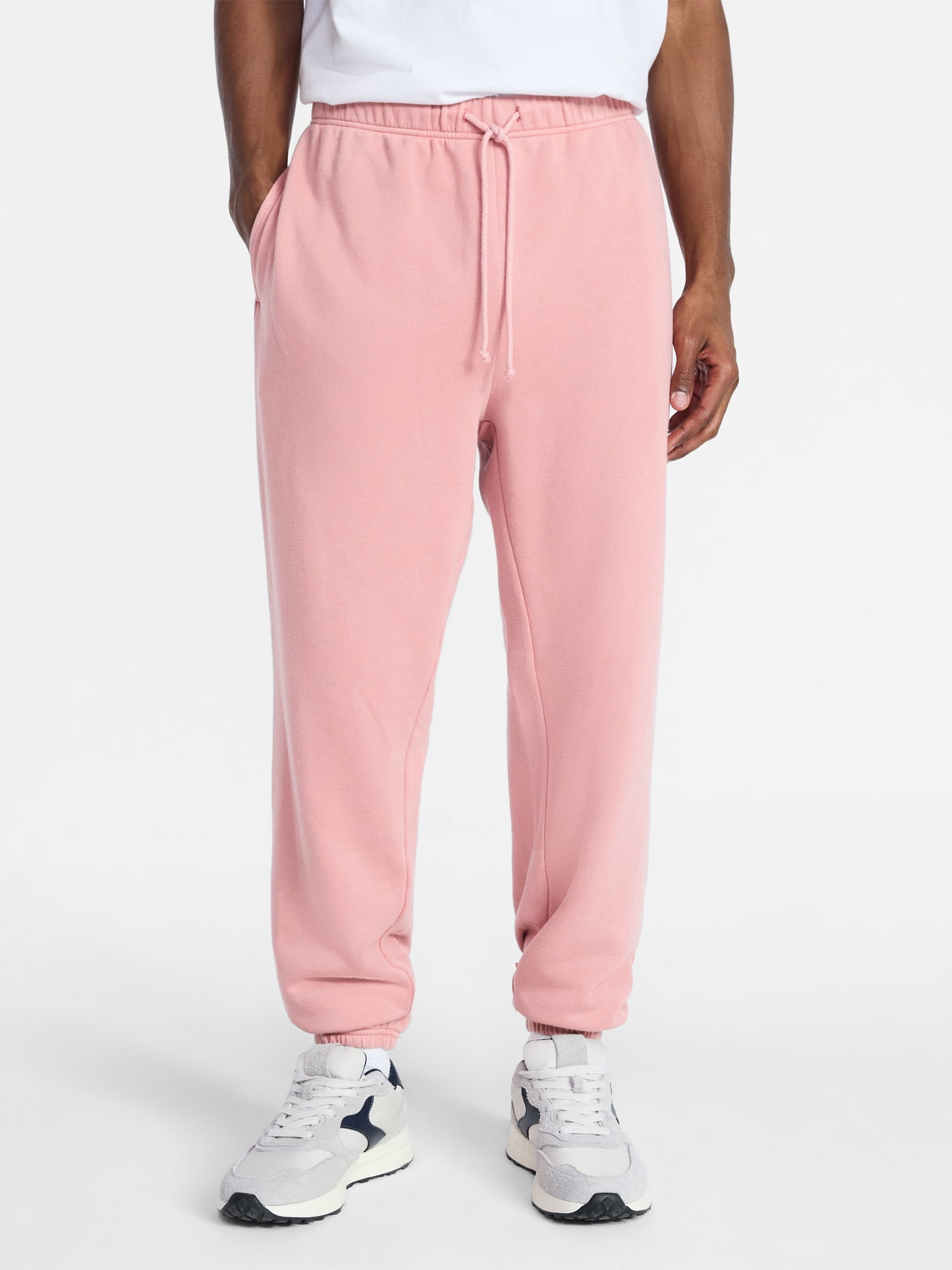 No Boundaries Soft Fleece Jogger Sweatpants, 30'' Inseam, Men's XS-4XLT