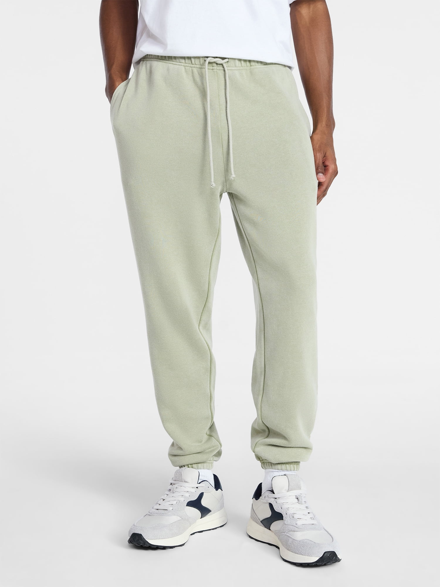 No Boundaries Soft Fleece Jogger Sweatpants, 30'' Inseam, Men's XS-4XLT