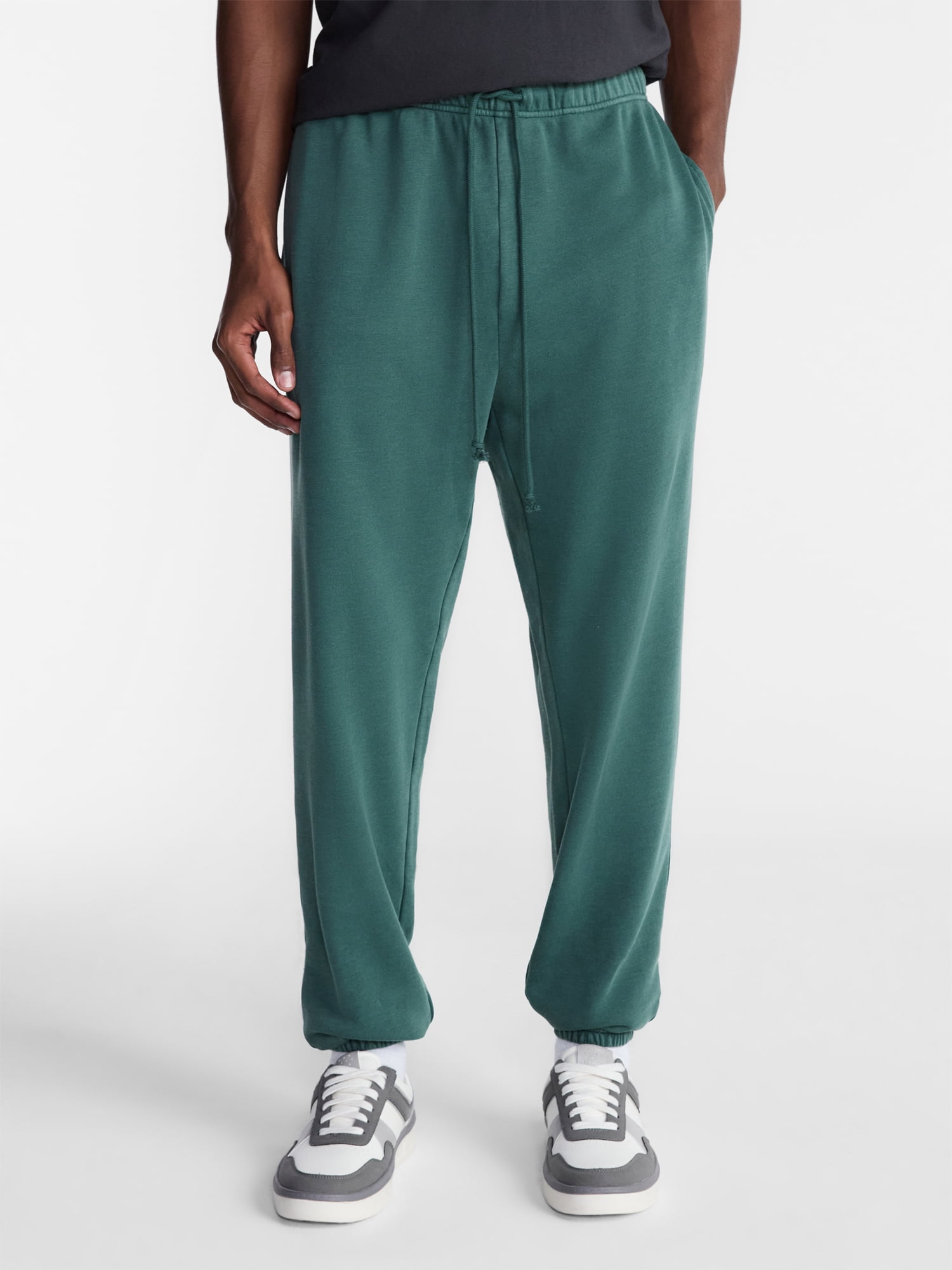 No Boundaries Soft Fleece Jogger Sweatpants, 30'' Inseam, Men's XS-4XLT