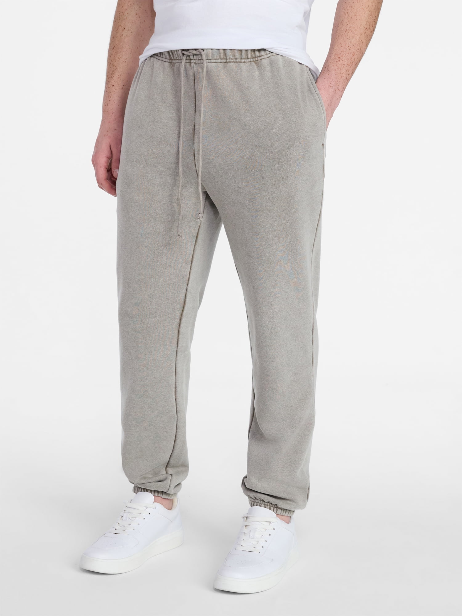 No Boundaries Soft Fleece Jogger Sweatpants, 30'' Inseam, Men's XS-4XLT