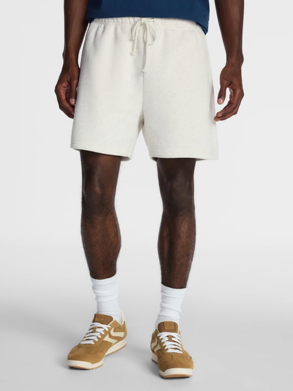 Fleece Jogger Shorts, 6" Inseam, Men's Sizes XS-5XB