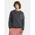 thumbnail image 1 of No Boundaries Oversized Crewneck Sweatshirt with Long Sleeves, Men's & Big Men's, 1 of 5