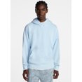 thumbnail image 1 of No Boundaries Boxy Fit Oversized Fleece Hoodie with Long Sleeves, Men's XS-4XLT, 1 of 5