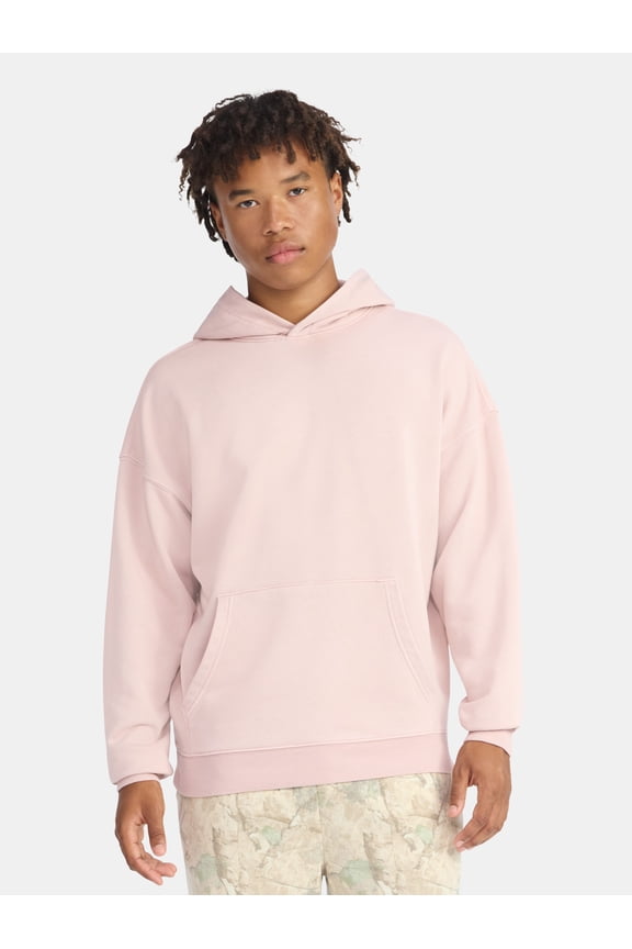 Oversized Hoodie with Long Sleeves, Men's & Big Men's