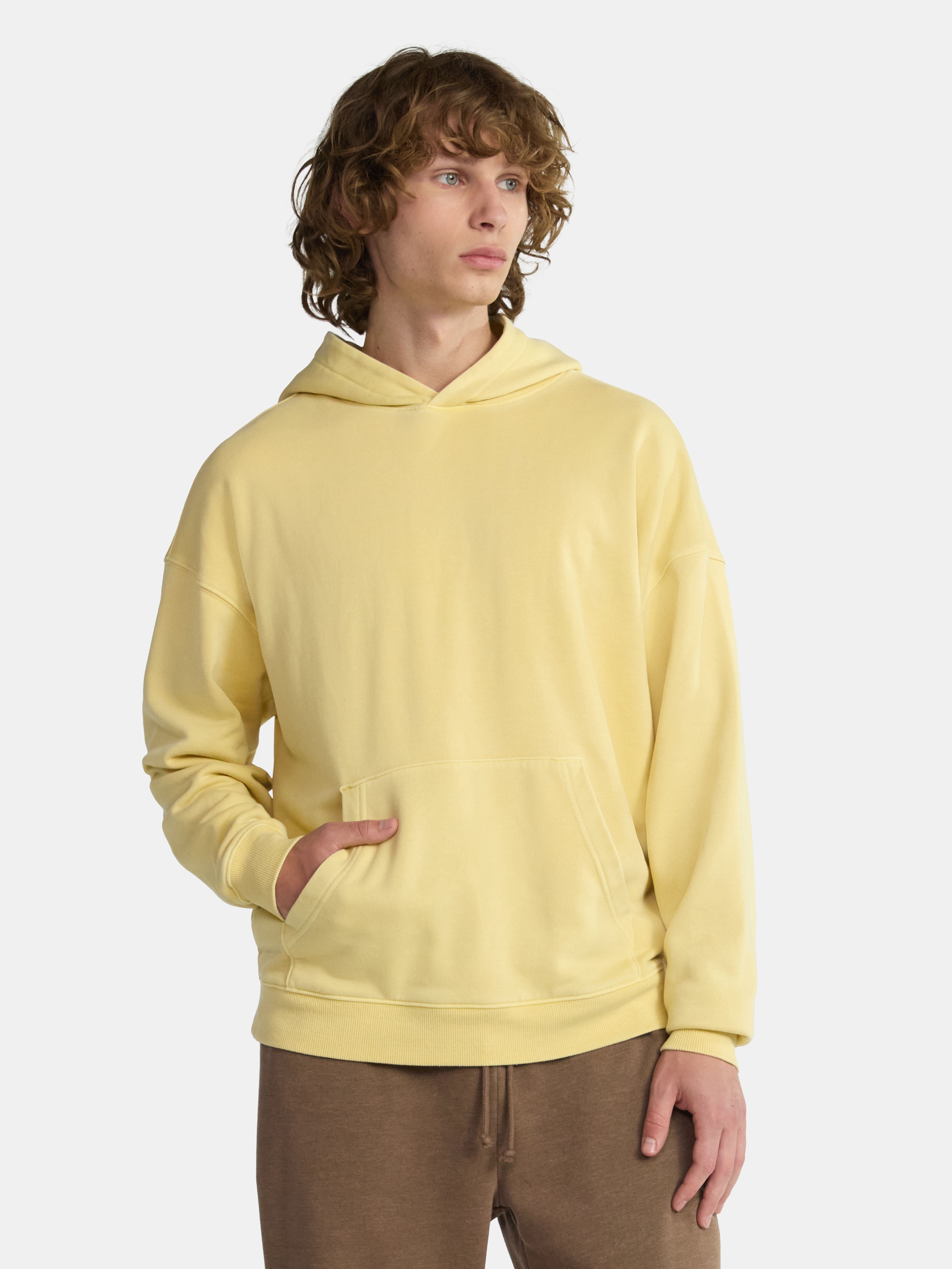 No Boundaries Oversized Hoodie with Long Sleeves, Men's XS-5XL