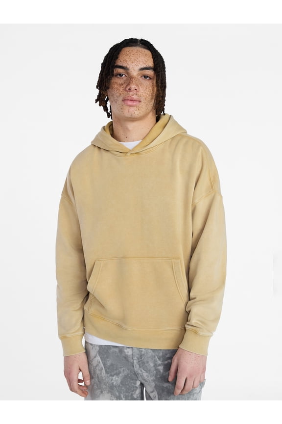 Oversized Hoodie with Long Sleeves, Men's XS-5XL