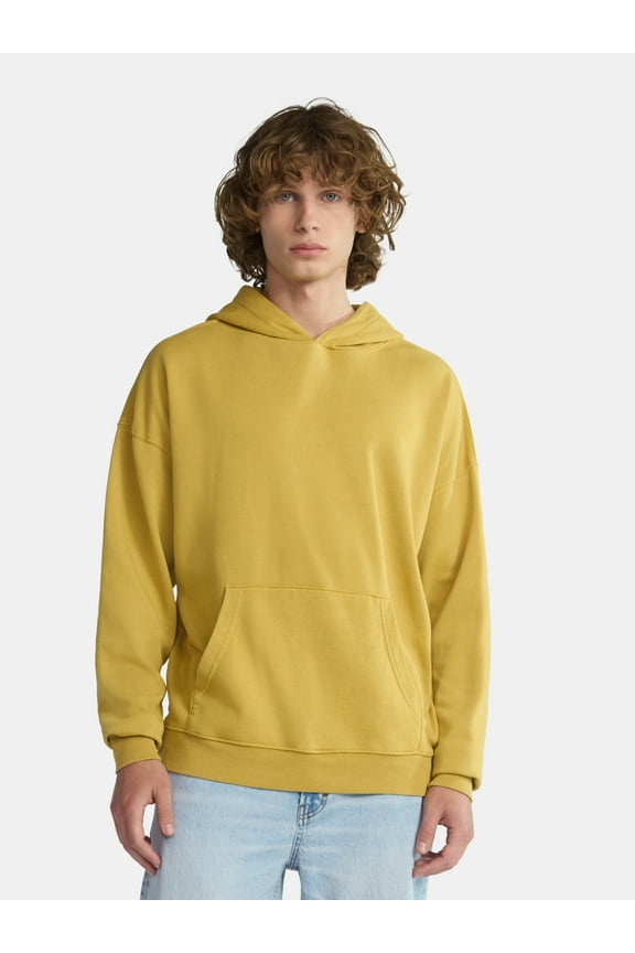 Oversized Hoodie with Long Sleeves, Men's & Big Men's