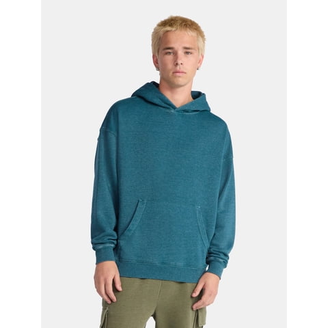 Oversized Hoodie with Long Sleeves, Men's XS-5XL