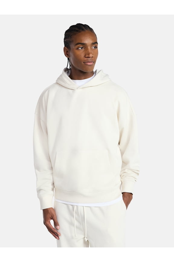 Oversized Hoodie with Long Sleeves, Men's XS-4XLT