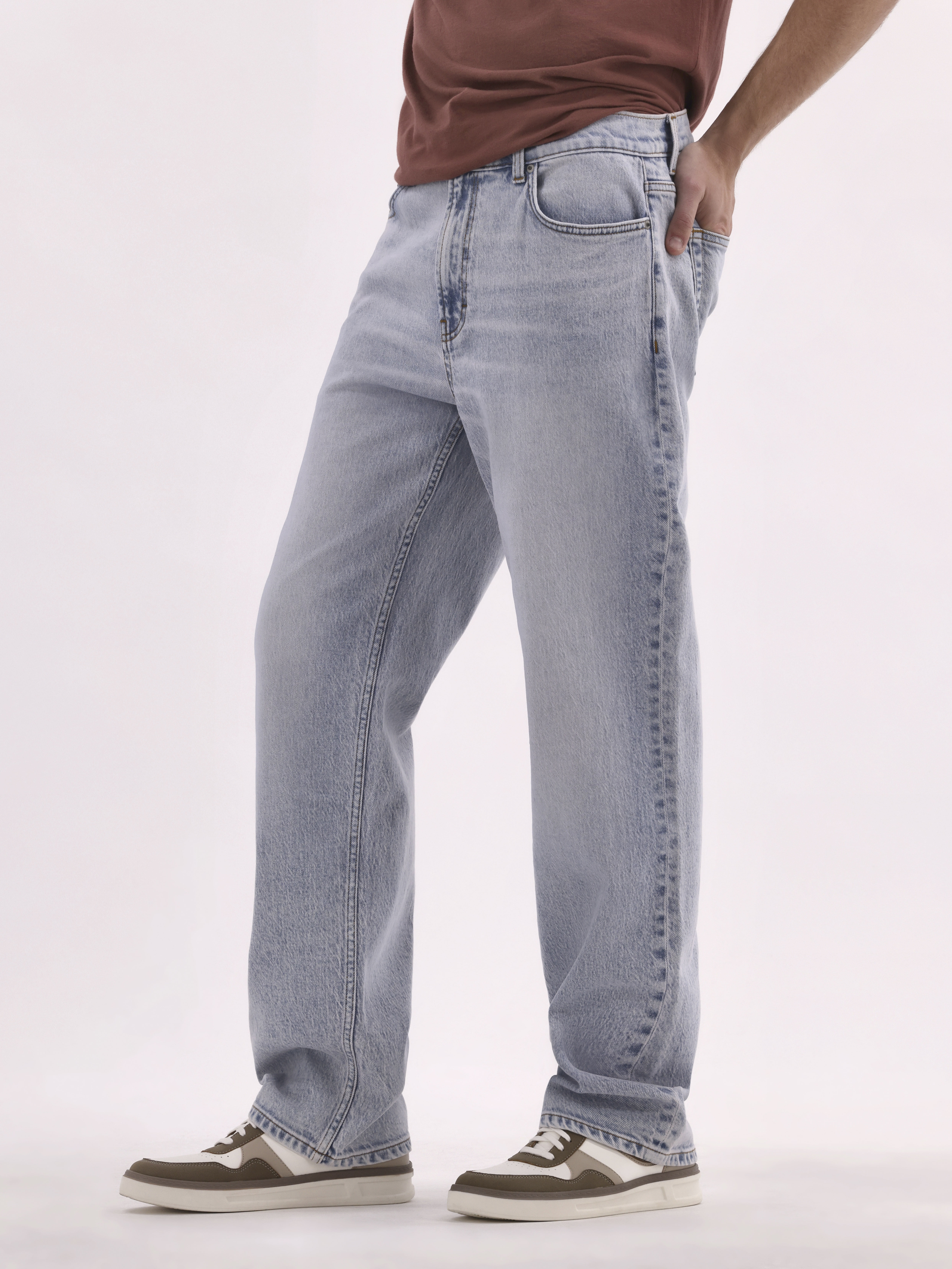 Loose Denim Pants main image 1
