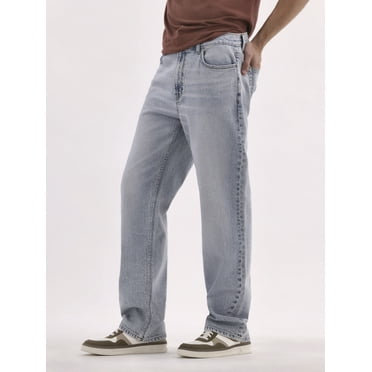 No Boundaries Men's & Big Men's Loose Fit Jeans with Stretch