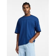 Mesh Football Tee with Short Sleeves, Men's XS-4XLT