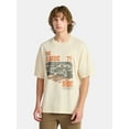thumbnail image 1 of No Boundaries Oversized Cotton Graphic Tee, Men’s & Big Men’s, 1 of 5