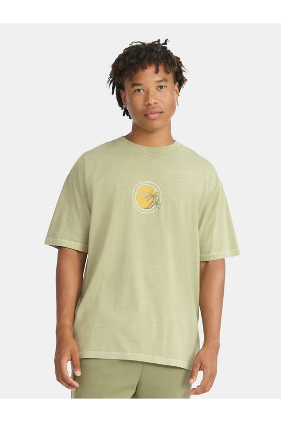 Oversized Cotton Graphic Tee, Men’s & Big Men’s