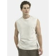 thumbnail image 1 of No Boundaries Men's & Big Men's Oversized Sleeveless Cotton Muscle Tee, Sizes XS-5XL, 1 of 5