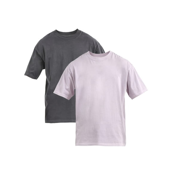 No Boundaries All Gender Cotton Oversize Tee with Short Sleeves, Men's and Big Men's