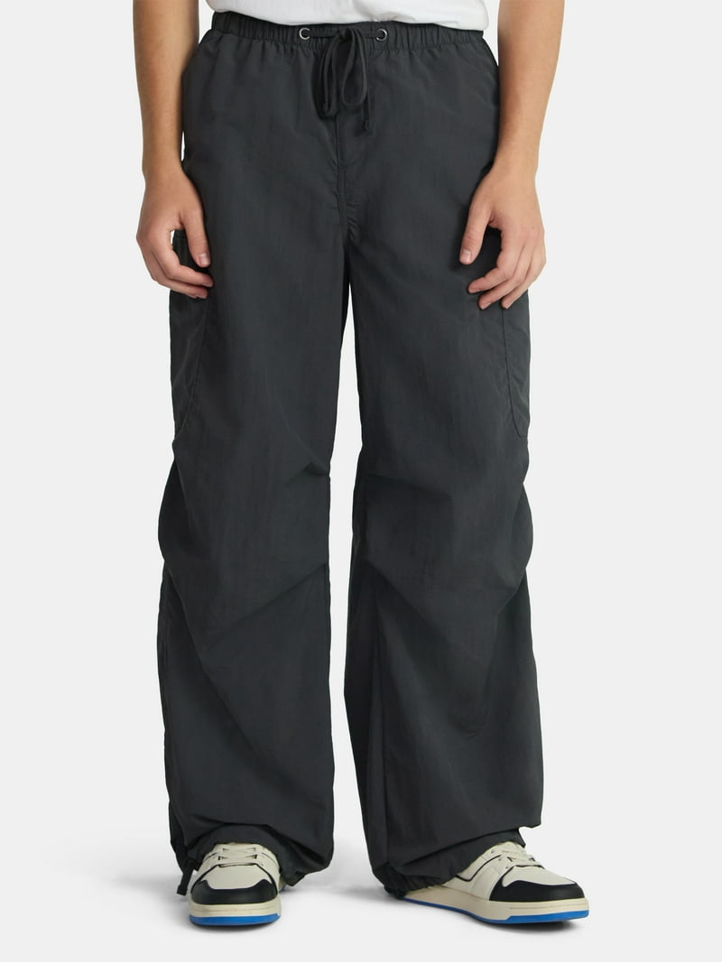 Men’s Parachute Cargo IG No Boundaries Nylon Parachute Cargo Pants, Men's & Big Men's