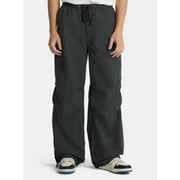 NO BOUNDARIES Nylon Parachute Cargo Pants, Men's & Big Men's