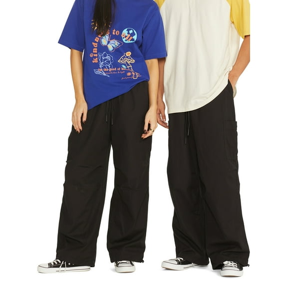 No Boundaries Men's & Big Men's Parachute Pants, Sizes XS-5XL