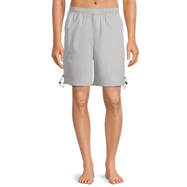 No Boundaries Men’s & Big Men’s Parachute Shorts, Sizes XS-5XL