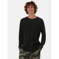 thumbnail image 1 of No Boundaries Men's & Big Men's Raglan Sleeve Thermal Shirt, Sizes XS-5XL, 1 of 8