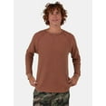 thumbnail image 1 of No Boundaries Men's & Big Men's Raglan Sleeve Thermal Shirt, Sizes XS-5XL, 1 of 8