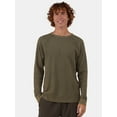 thumbnail image 1 of No Boundaries Men's & Big Men's Raglan Sleeve Thermal Shirt, Sizes XS-5XL, 1 of 8