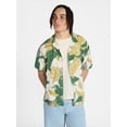 thumbnail image 1 of No Boundaries Rayon Shirt with Short Sleeves, Men's and Big & Tall XS-4XLT, 1 of 5