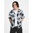 thumbnail image 1 of No Boundaries Rayon Shirt with Short Sleeves, Men's and Big & Tall XS-4XLT, 1 of 5