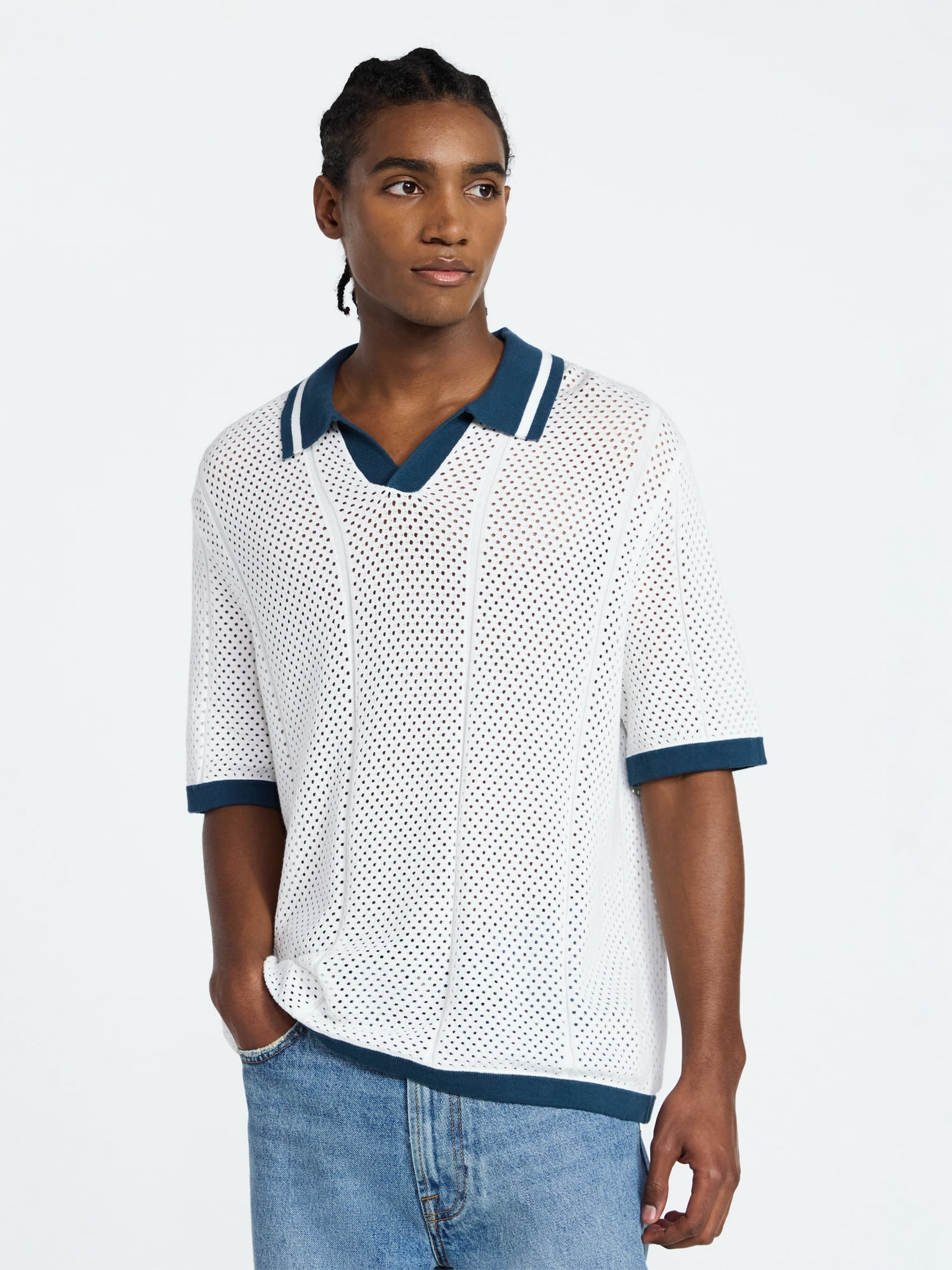 No Boundaries Sweater Soccer Jersey Inspired with Short Sleeves, Men's XS-3XL