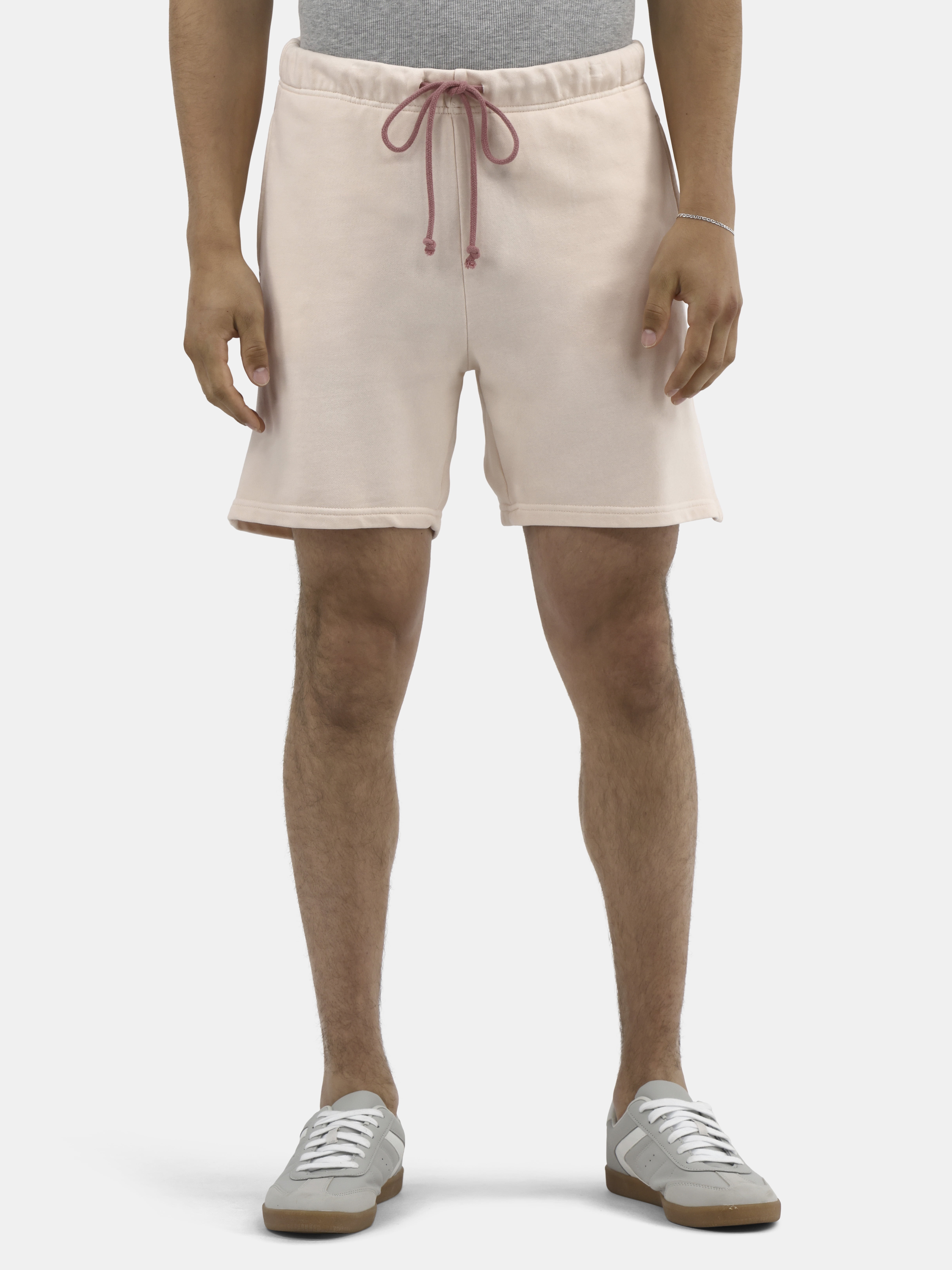 No Boundaries Soft Fleece Jogger Shorts, 6" Inseam, Men's and Big Men's