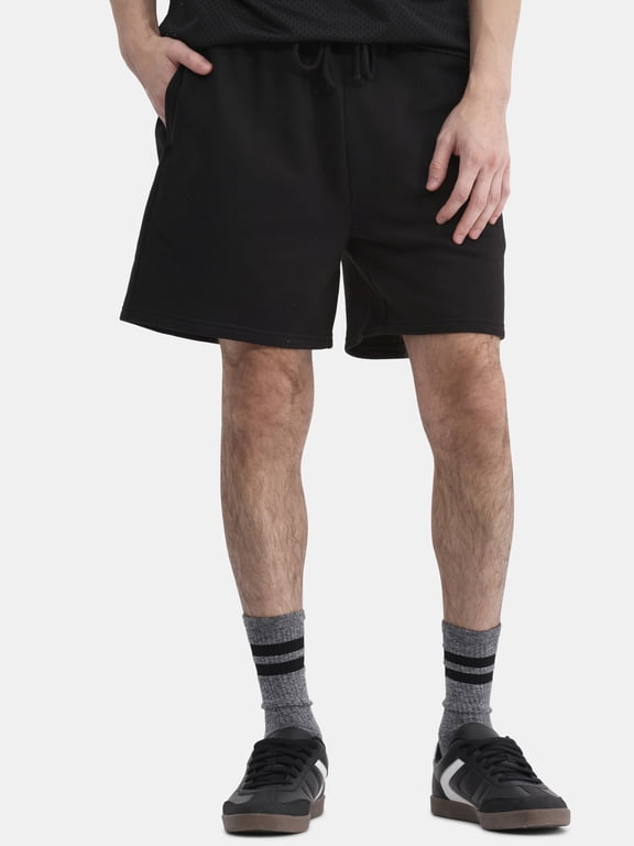 Men's & Big Men's Soft Fleece Jogger Shorts, Sizes XS-5XL