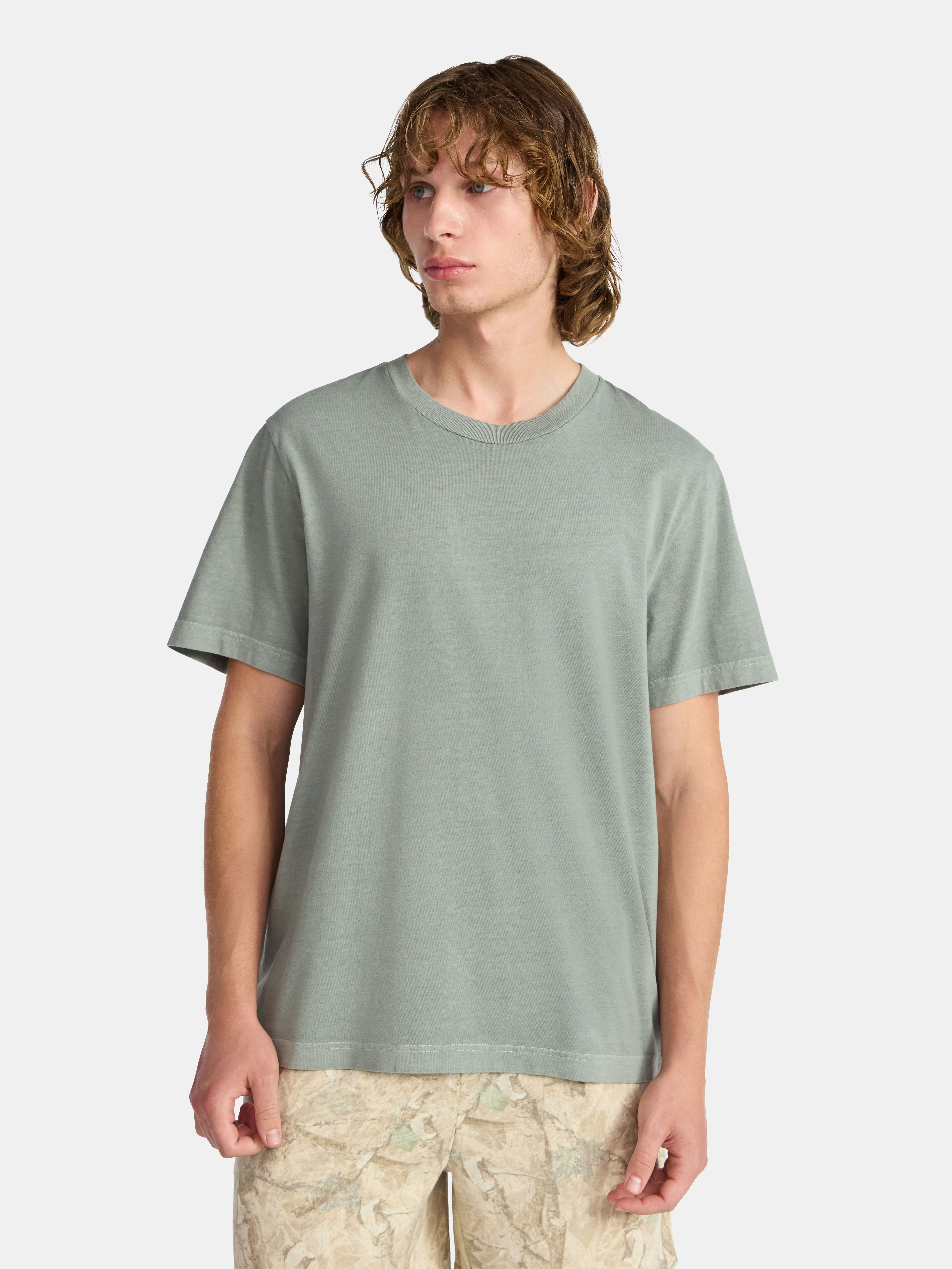 No Boundaries Standard Fit Cotton Tee with Short Sleeves, Men's and Big Men's XS-5XL