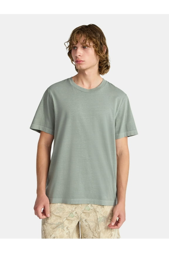 Standard Fit Cotton Tee with Short Sleeves, Men's and Big Men's XS-5XL