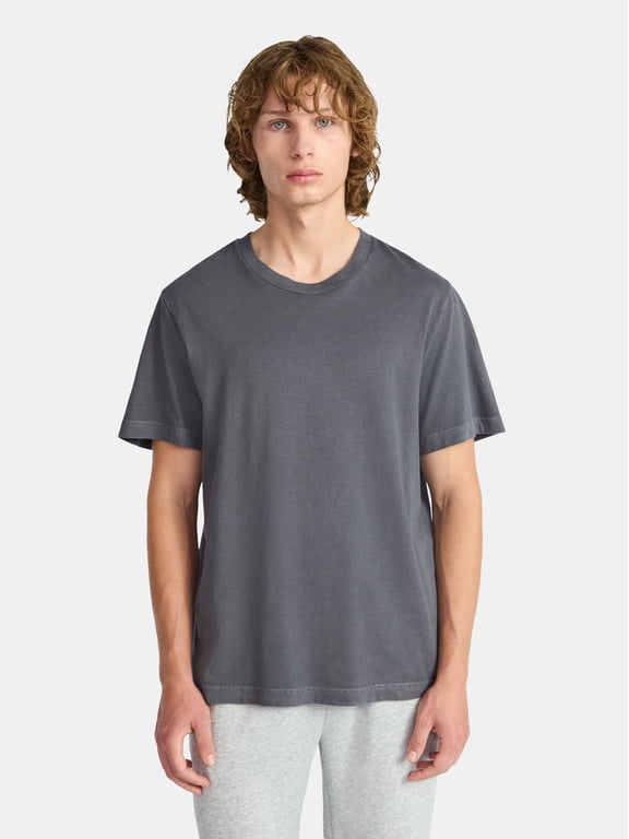 Standard Fit Cotton T-Shirt with Short Sleeves, Men's and Big Men's XS-5XL