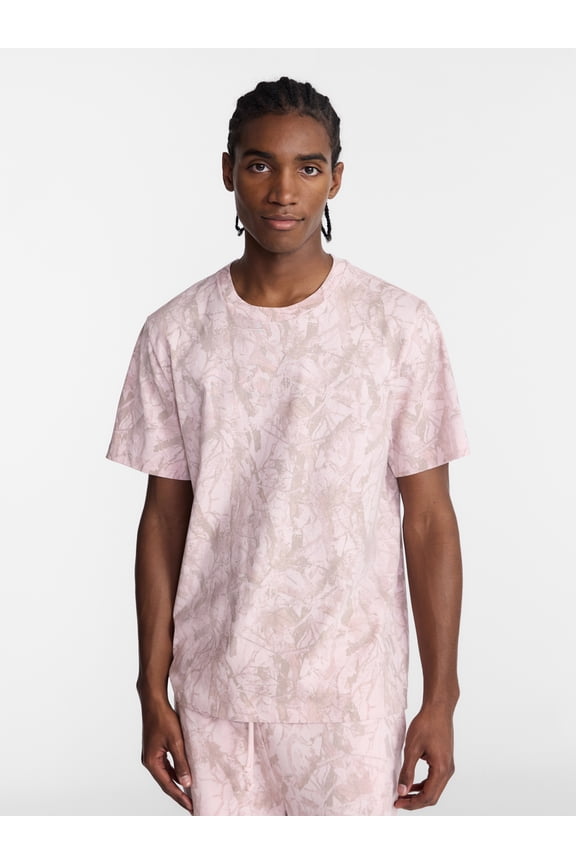 Standard Fit Cotton Tee with Short Sleeves, Men's and Big Men's XS-5XL
