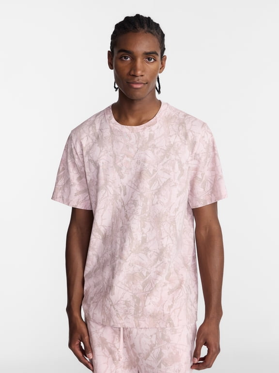 Standard Fit Cotton Tee with Short Sleeves, Men's and Big Men's XS-5XL