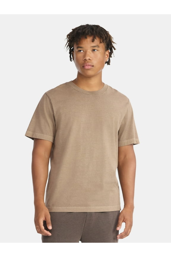Standard Fit Cotton Tee with Short Sleeves, Men's and Big Men's XS-5XL