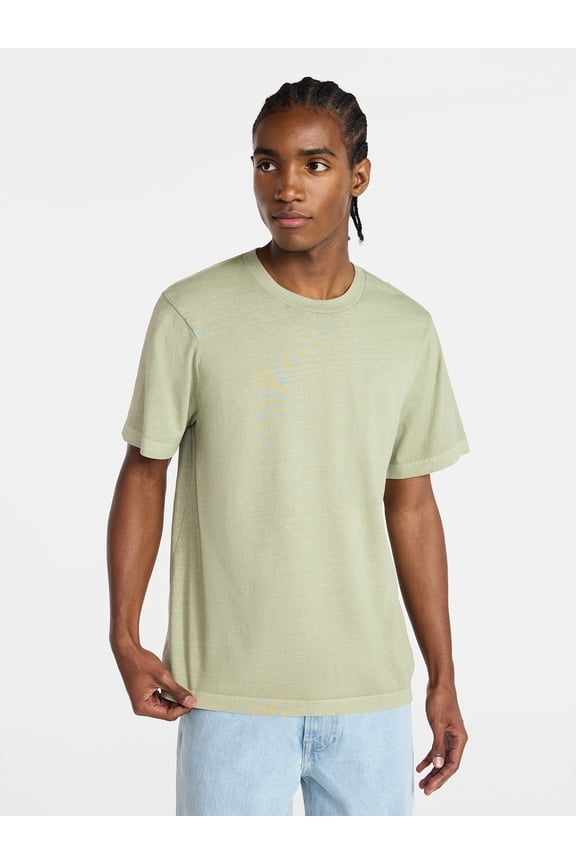 Standard Fit Cotton Tee with Short Sleeves, Men's and Big Men's XS-5XL