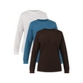 thumbnail image 1 of No Boundaries Men's & Big Men's Thermal Shirt with Raglan Sleeves, 3-Pack, Sizes XS-5XL, 1 of 7